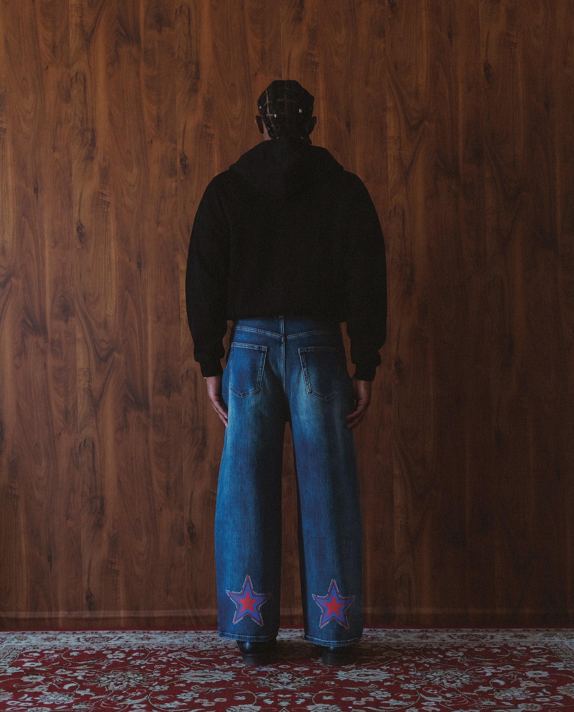 Slinger - Barrel Dark Wash Jeans