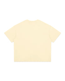 Collegiate Logo Boxy T-Shirt - Apricot