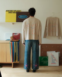 12 Star  Boxy Waffle Longsleeve