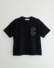 Collegiate Logo T-Shirt - Black