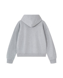 XTCFREE Heavyweight Zip Boxy Hoodie