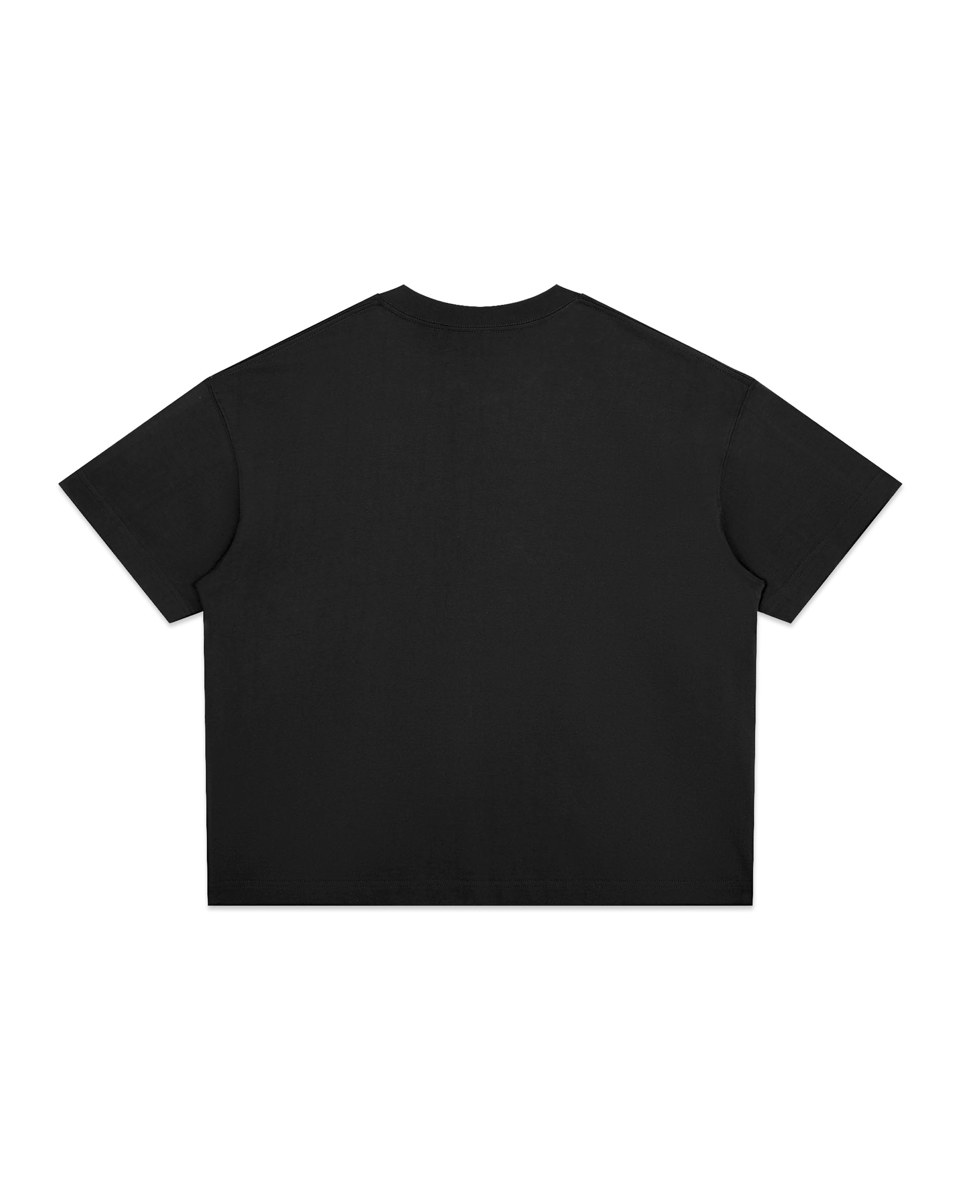 Collegiate Logo Boxy T-Shirt - Black